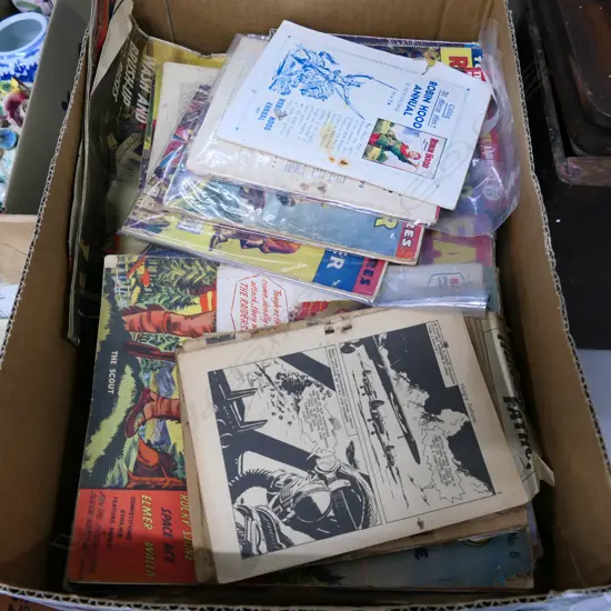 LOT ASST CLASSIC COMICS ETC