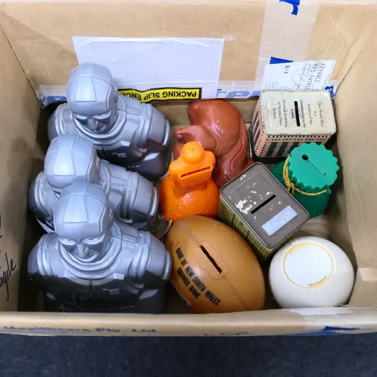 ASST. NZ AUS BANK MONEY BOXES