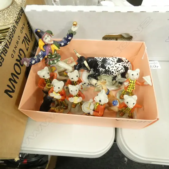 ASST N.Z CERAMIC RUPERTS ETC SIGNED K.K