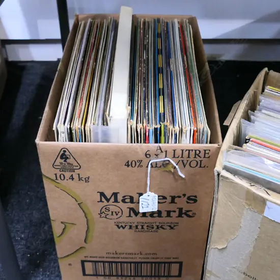 ASSORTED BOX VINYL RECORDS