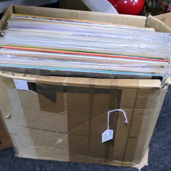 ASSORTED BOX VINYL RECORDS