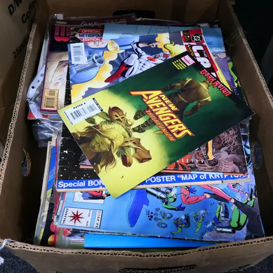 BOX LOT ASST. COMICS 