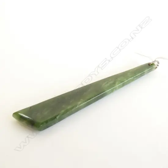 POUNAMU GREENSTONE PENDANT L. 110MM