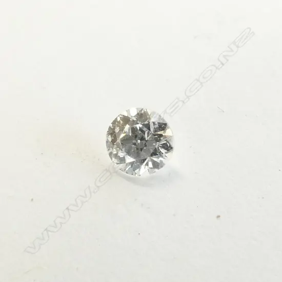 UNMOUNTED ROUND BRILLIANT CUT SOLITAIRE DIAMOND APPROX 0.25CT