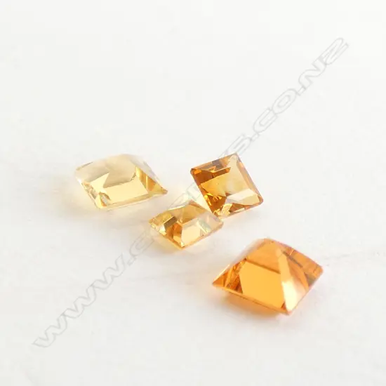 2 CT SQUARE CITRINE 