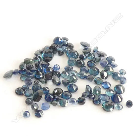 10 CT FACETED SAPPHIRES 
