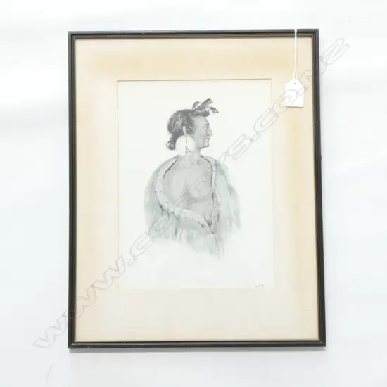 C HEAPHY PRINT RANGATIRA 