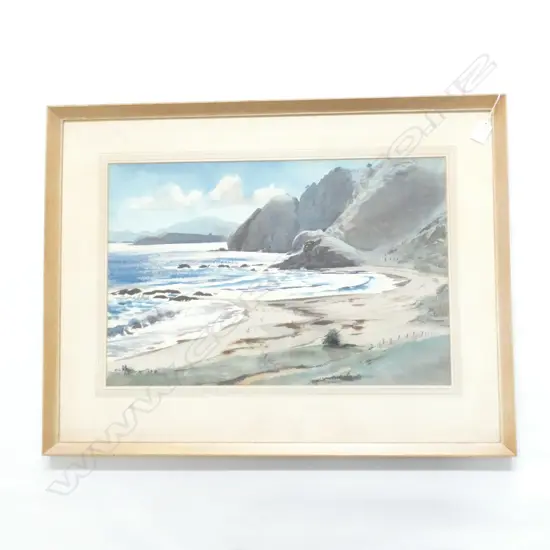 CYRIL WHITEOAK 'RUSSELL BAY OF ISLANDS' W/C 360 X 540MM