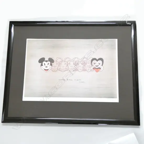 DICK FRIZZELL - 'MIKI TO TIKI' FRAMED REPRODUCTION PRINT