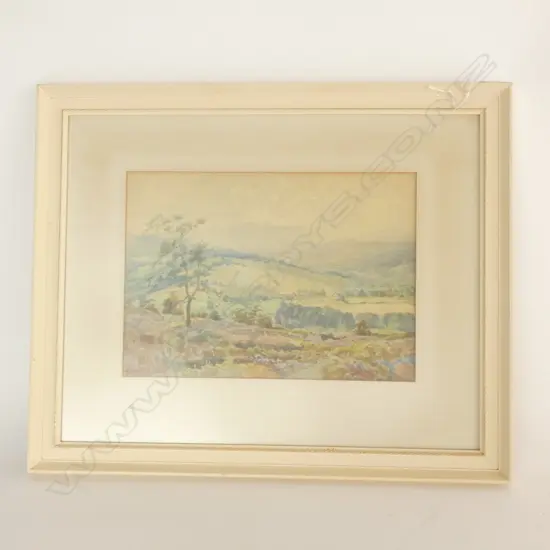 C H HOWORTH 'GLENN TURRET ..' SCOTTISH LANDSCAPE WATERCOLOUR H250 W350