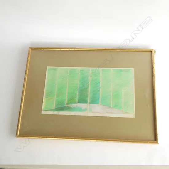 JOHN DAVID? 'SEEDBED' MIXED MEDIA '70 265 X 475MM