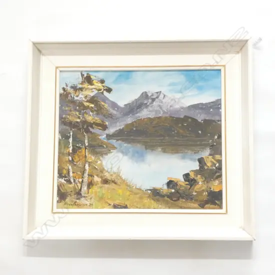 PETER FERGUSON LANDSCAPE OIL '79 285 X 330MM