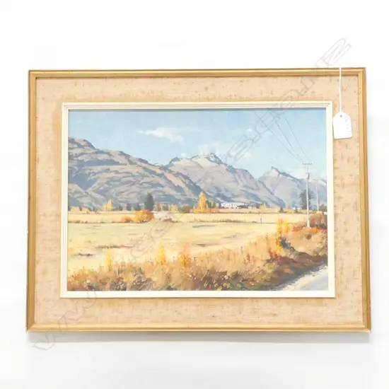 CHARLTON EDGAR 'FRANKTON LANDSCAPE' OIL 250 X 355MM