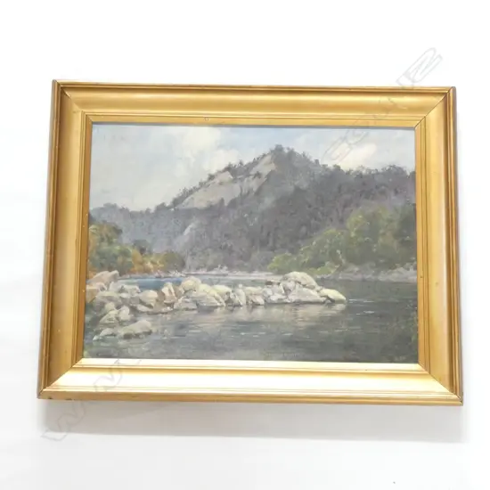 UNSIGNED LANDSCAPE OIL  H 290 W390