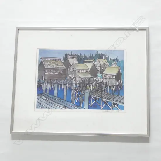 CAMPBELL SCOTT PRINT 1/500 SEAL COVE GRAND MANAN CANADA