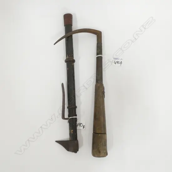 PR OLD ORIENTAL GARDEN HAND TOOLS L.  380MM