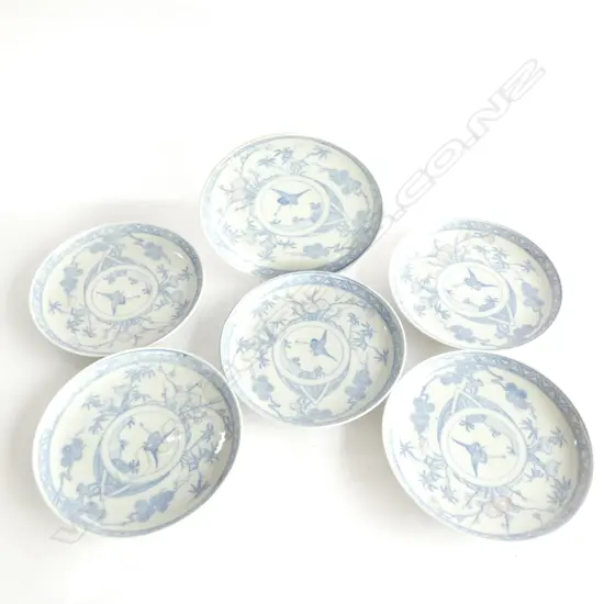 SET 6 OLD IMARI SIDE PLATES Dia.185mm