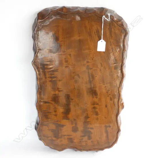 JAPANASE TOCHI WOOD (HORSE CHESTNUT) VASE TABLE 510 X 300MM