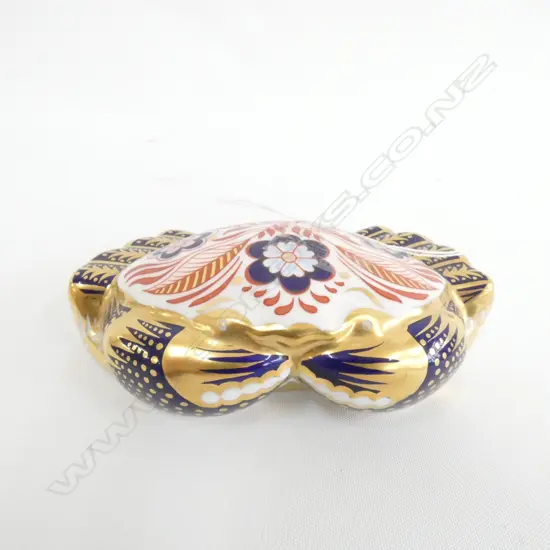 ROYAL CROWN DERBY CRAB PAPERWEIGHT L 120 MM C1970/80