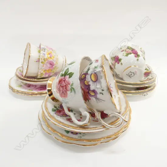 6 ASST. TRIOS; R/ALBERT ETC