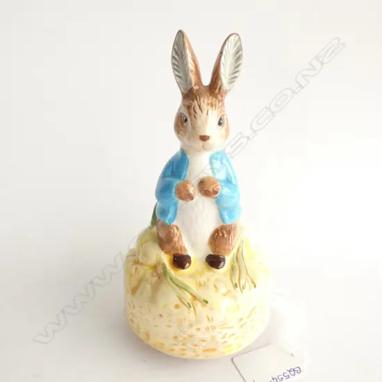 SCHMID BEATRIX POTTER PETER RABBIT MUSIC COLLECTABLES H. 155MM