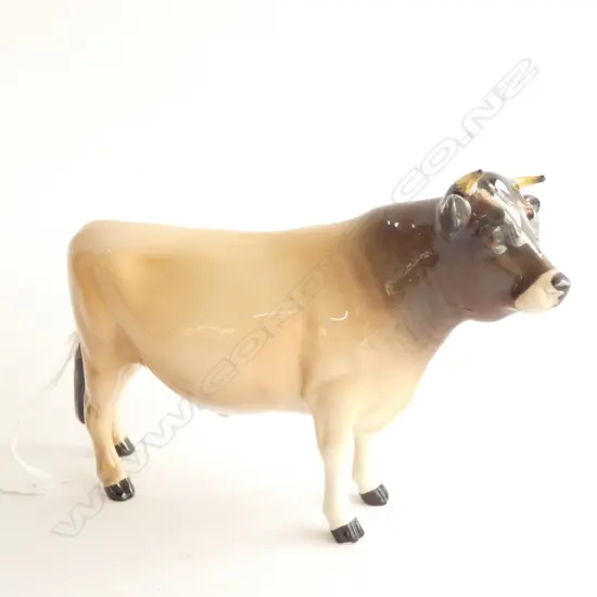 BESWICK JERSEY BULL DUNSLEY COY BOY 1422