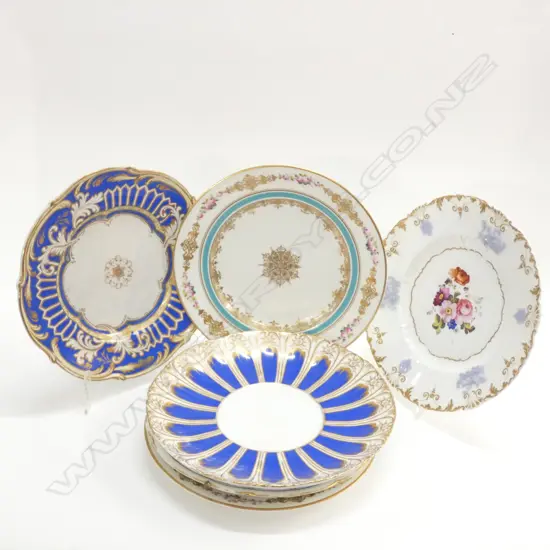 6 ANTIQUE PLATES 
