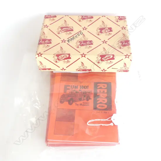 Fun Ho Magazines – full set March 1989 to March 1998  + Fun Ho Trade Box	