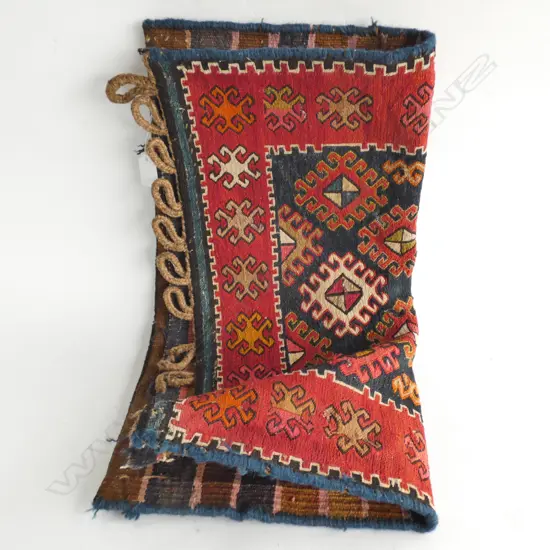 OLD KELIM AZERBAIJAN SUMAK SALT BAG