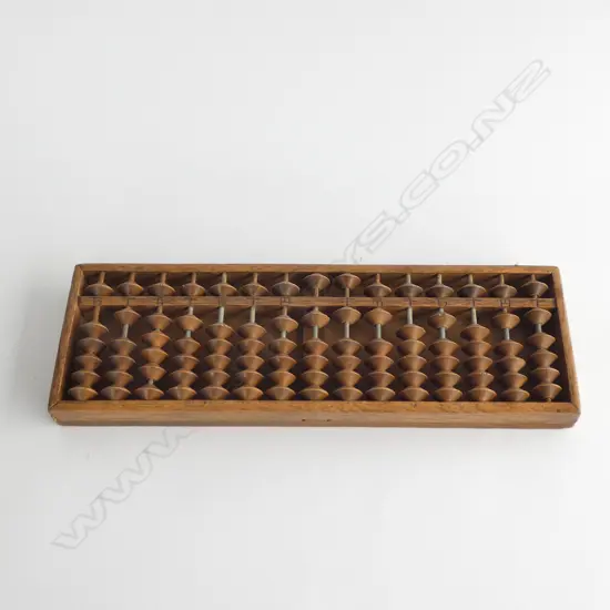 OLD JAPANESE WOODEN ABACUS