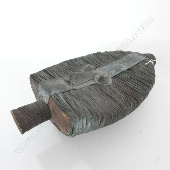 COILED COPPER TRIBAL FACE H. 315MM