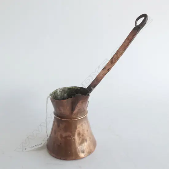 OLD BRASS HEAVY LADLE L.455mm