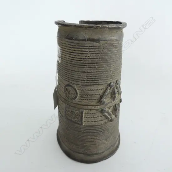 NIGERIAN BRONZE CUFF H. 180MM
