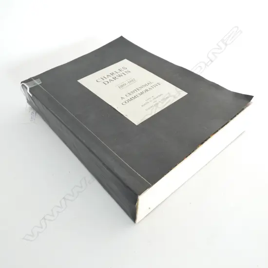 'CHARLES DARWIN CENTENNIAL COMMEMORATIVE' NOVA PACIFICA WELLINGTON 1982 H. 320MM 376 PAGES