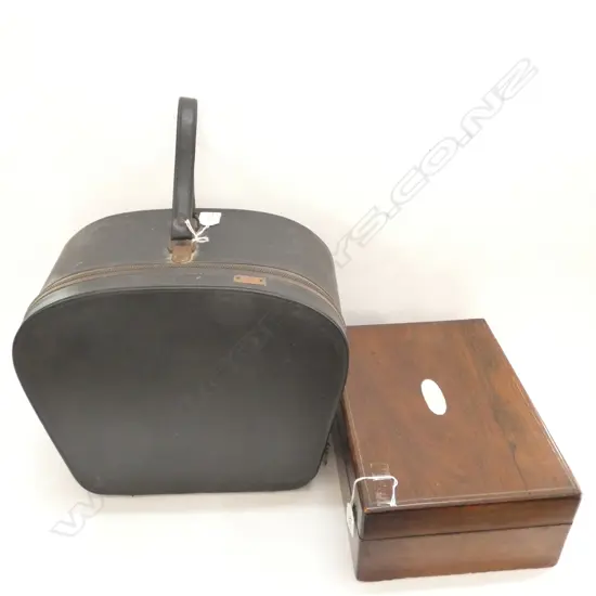 HAT BOX + MOP INLAY BOX L. 300MM