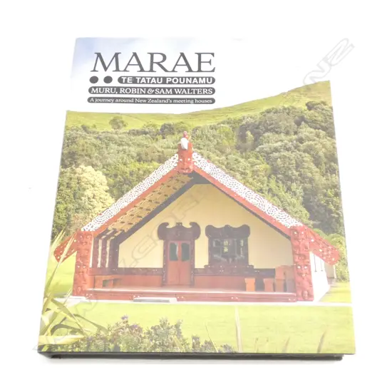 'MARAE: TE TATAU POUNAMU' GODWIT 2014 AUTHORS SIGNED ED. 416 PAGES