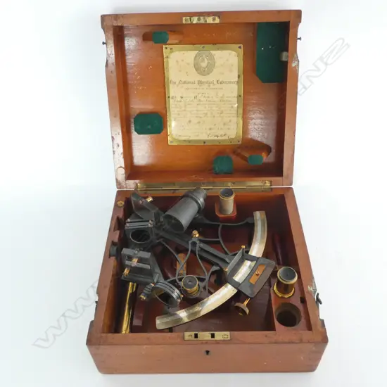 HEATH & CO CASED SEXTANT 