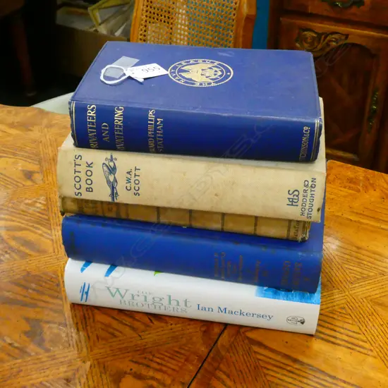 5 BOOKS FLIGHT & NAVAL HISTORY 