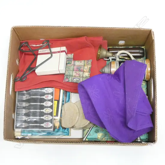 LG ASSORTED BOX LOT - BOXED CUTLERY ETC..