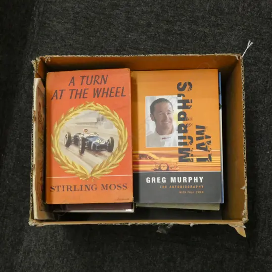 BOX LOT BOOKS; SPORT INTEREST