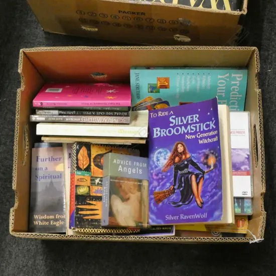 BOX LOT BOOKS; SPIRITUAL INTEREST 