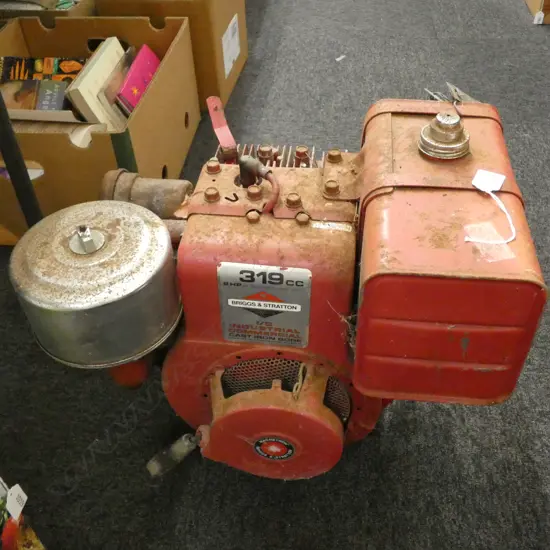 BRIGGS AND STRATTON I/C INDUSTRIAL 319CC MOTOR