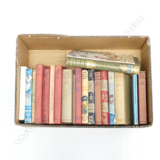 BOX ASST OLD BOOKS - MAINLY ENID BLYTON