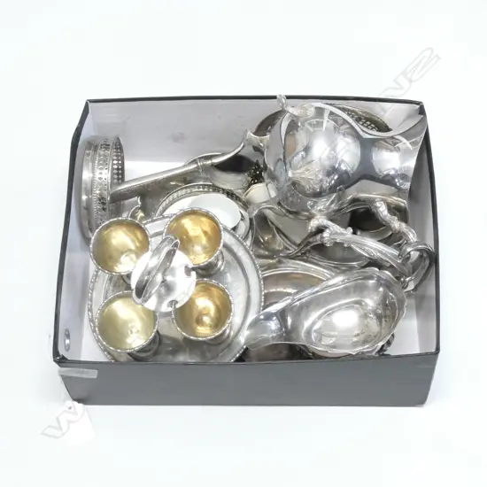 BOX LOT ASST. EPNS ETC