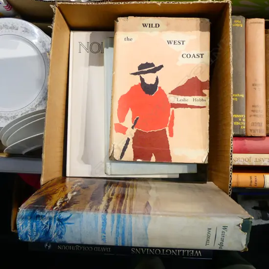 BOX LOT SOUTH ISLAND HISTORY ETC