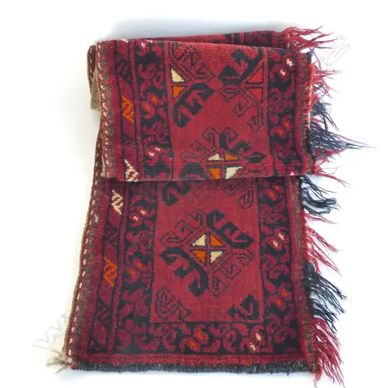 AFGHAN TURKOMAN JALLAR  DOOR PIECE h/knotted L1400 MM