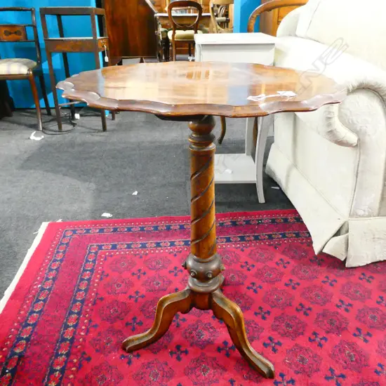 BURR SIDE TABLE H. 685MM