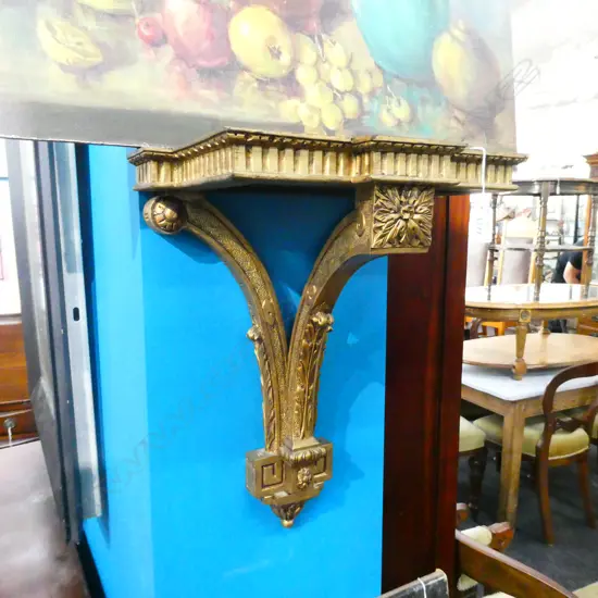 GILT WALL BRACKET H. 420MM