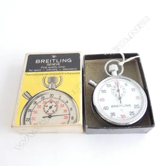 BREITLING STOPWATCH MINT IN BOX 