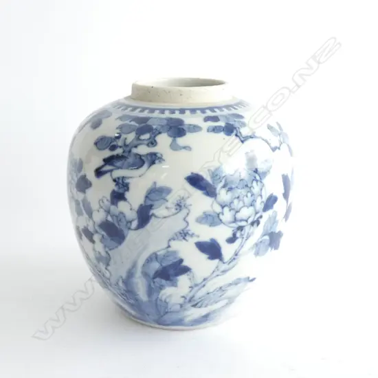 CHINESE MING DYNASTY STYLE GINGER JAR H. 125MM